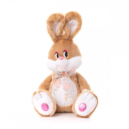 Plush rabbit, Brown, 40 cm